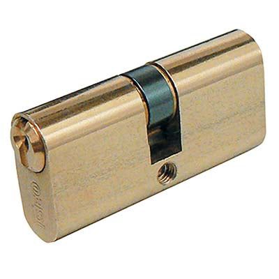 CILINDRO OVALE 8300 ISEO - OTTONE CHIAVI 3 MM 54 27+27