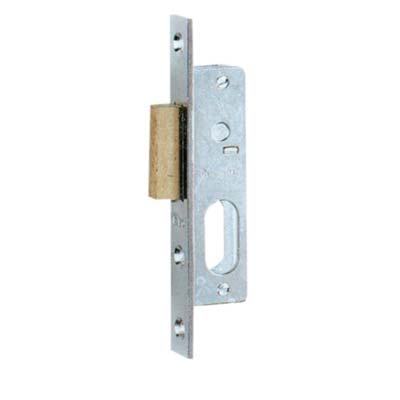 SERRATURA MONTANTE INFILARE 7601 ISEO - B.Q CROMO F.MM 16 C.OVALE M1 E.MM 15