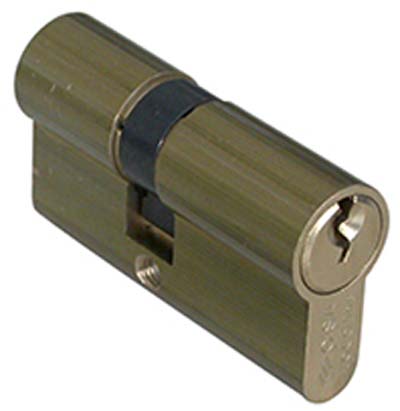 CILINDRO SAGOMATO 08011 LOGO - OTTONE CHIAVI 3 MM 60 27+33
