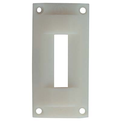 CONTROPIASTRA 06287 14 CISA - NYLON MM 95X48 H.MM 7,5