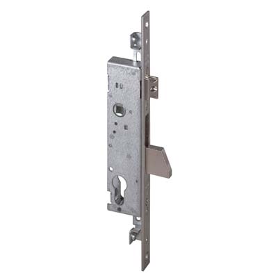 SERRATURA MONTANTE INFILARE 46225 CISA - B.Q INOX F.MM 22 F.SAGOM M1 TRIPL+SCR+Q8 E.MM 30