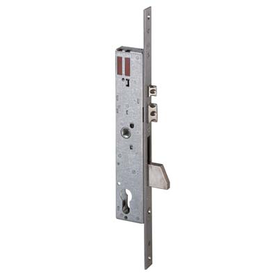 SERRATURA MONTANTE INFILARE ELETTRICA 16215 CISA - B.Q INOX F.MM 22 F.SAGOM M1+SCR+Q8 E.MM 35