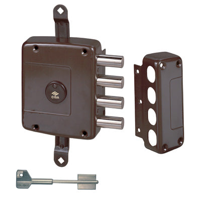 SERRATURA LEGNO APPLICARE 57162 CISA - DM M4 TRIP E.MM 63 SX