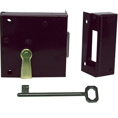 SERRATURA LEGNO APPLICARE 188 BONAITI - MAPPA M2 E.MM 35 DX