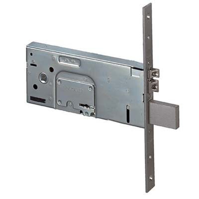 SERRATURA METALLO INFILARE ELETTRICA 17353 CISA - B.Q ZINC F.MM 25 DM M4+SCR H.MM 78 E.MM 90