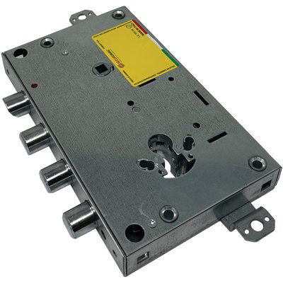 SERRATURA METALLO APPLICARE 1651 GEAR SECUREMME - F.SAGOM M3 TRIPL+SCR IP.MM 37 E.MM 63 DX/SX