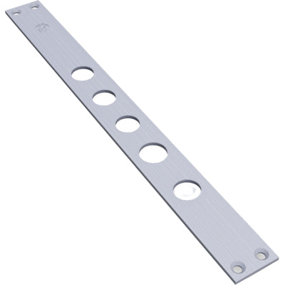 CONTROPIASTRA CP2530/37 SECUREMME - INOX MM 356X35 H.MM 3 I.MM 37 X 2431 2681