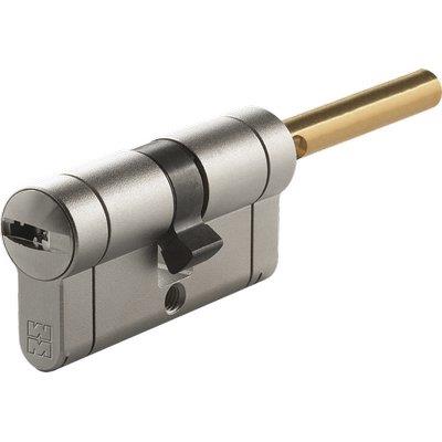 CILINDRO SAGOMATO CHAMPIONS PR HAND POMOLO MOTTURA - CROMO SATINATO CHIAVI 5+1 MM 62 31+31