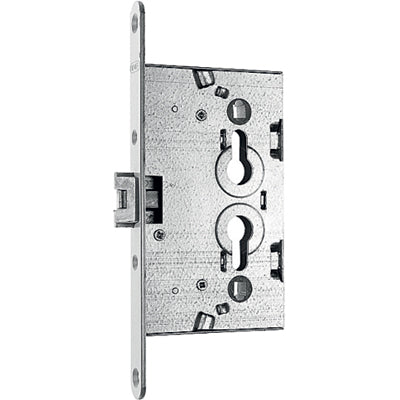 SERRATURA METALLO INFILARE PN5C NEMEF FEB - B.T ZINC F.MM 20 M1+SCR Q8 E.MM 65
