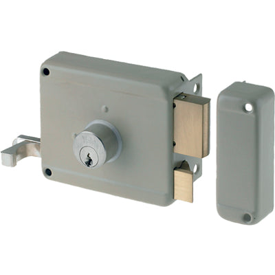 SERRATURA LEGNO APPLICARE 630 YALE - C.TONDO FISSO M2+TIRANTE E.MM 70 SX