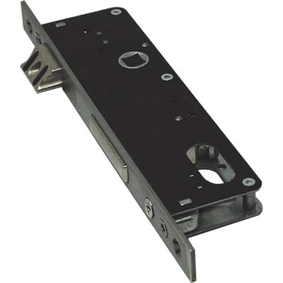SERRATURA MONTANTE INFILARE 530 OMEC - B.Q INOX F.MM 16 F.OVALE M1+SCR E.MM 30