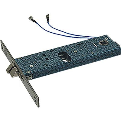 SERRATURA METALLO INFILARE ELETTRICA 799 OMEC - B.Q NICH F.MM 16 F.OVALE+SCR H.MM 44 E.MM 70