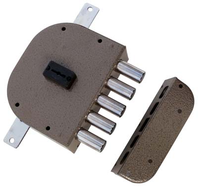 SERRATURA LEGNO APPLICARE 2200 PLUS CR - DM M4 TRIPL E.MM 60 DX