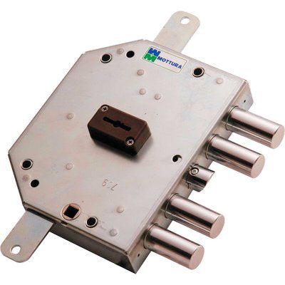 SERRATURA METALLO APPLICARE 89C755 MOTTURA - DM M4 TRIPL+SCR IP.MM 28 E.MM 60 DX