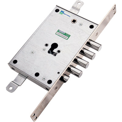 SERRATURA METALLO INFILARE 85771 MOTTURA - F.SAGOM M2 TRIPL+SCR IP.MM 28 E.MM 63 DX