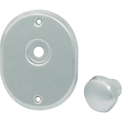 MOSTRINA E POMOLO X CILINDRO + PERNO 331L CIPIERRE - MM 90X70 CROMO SATINATO
