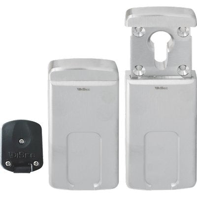 DEFENDER MAGNETICO MG310 DISEC - F.SAGOM MM 110X55 CROMO SATINATO