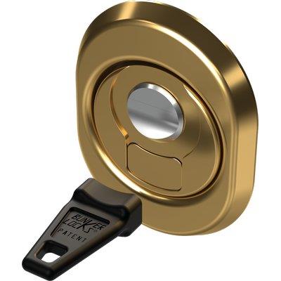 DEFENDER MAGNETICO BKL CIPIERRE - OTTONE LUCIDO F.SAG I.MM 38 D.MM 50 H.MM 25
