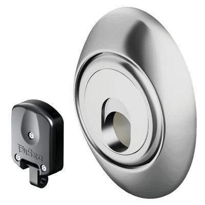 DEFENDER MAGNETICO MAG3G SUPER TOP DISEC - INOX CROMO SATINATO F.S. I.MM 38 D.MM 55 H.MM 20