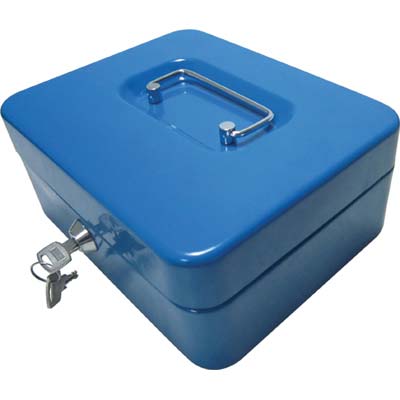 CASSETTA PORTAVALORI EFFE - ACCIAIO VERNICIATO CHIAVI 2 CM 20X16X9