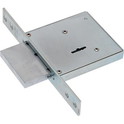 SERRATURA METALLO INFILARE 450/R SAB - B.Q ZINC F.MM 25 DM M4 H.CM 90 E.MM 60