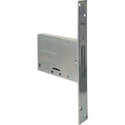 SERRATURA METALLO INFILARE 661 ISEO - B.Q ZINC F.MM 25 DM M4 H.MM 82 E.MM 60