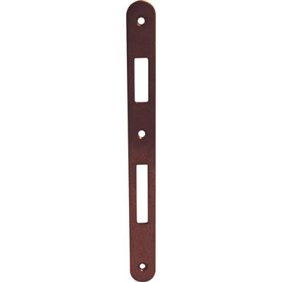 CONTROPIASTRA X SERRATURA PATENT 040T BONAITI - F.MM 22 B.TONDO BRONZATO