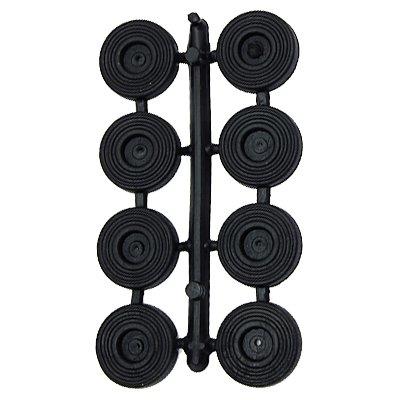 GOMMINO SOTTOSEDIA PRONTY - NERO D.MM 25 + VITE CF=PZ 8