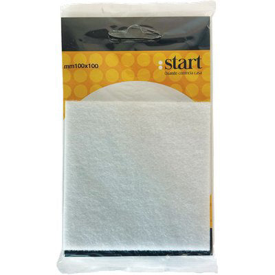 FELTRINO ADESIVO QUADRO - BIANCO MM 100X100 CF=PZ 1
