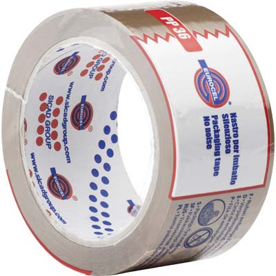 NASTRO IMBALLO AVANA SILENT PP 36 TB EUROCEL - PPL MM 50 ML 66