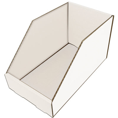 CONTENITORE BOCCA LUPO CARTONE - BIANCO IDROREPELLENTE MM 200X350 H.MM 200