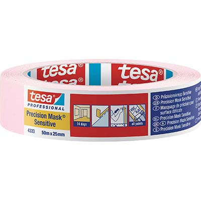 NASTRO CARTA SENSITIVE ROSA 4333 TESA - MM 25 ML 50