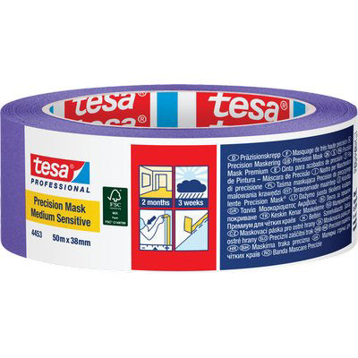 NASTRO CARTA SENSITIVE INT.EST. VIOLA 4453 TESA - MM 38 ML 50