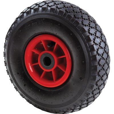 RUOTA PNEUMATICA X BRAVETTA MOZZO CENTRATO WORKIT - 3.00X4" DISCO PLT MOZZO MM 75 F.MM 20 + PFU