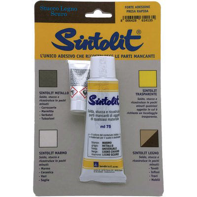 STUCCO LEGNO FAI DA TE SELF SINTOLIT - SCURO ML 75