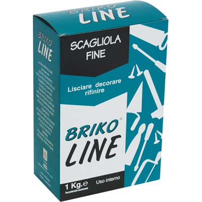 GESSO SCAGLIOLA BRIKO LINE - KG 1