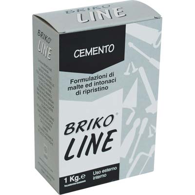 CEMENTO GRIGIO BRIKO LINE - KG 1