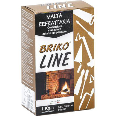 MALTA REFRATTARIA BRIKO LINE - KG 1