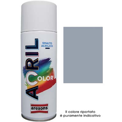 SMALTO SPRAY ACRIL COLOR AREXONS - GRIGIO FINESTRA RAL 7040 ML 400
