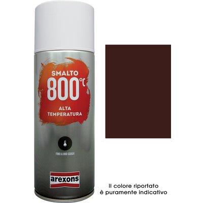SMALTO SPRAY 100% ACRILICO ALTE TEMPERAT AREXONS - MARRONE ML 400
