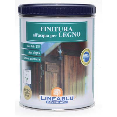 FINITURA ACQUA LINEABLU SAYERLACK - HF2046 TRASPARENTE SEMILUCIDO ML 750