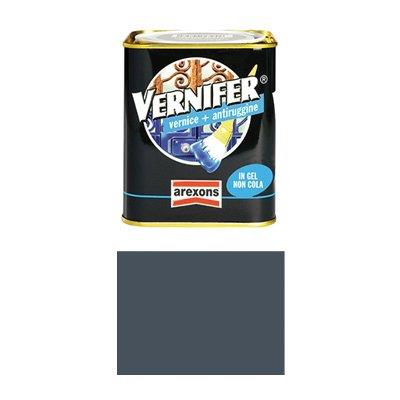 SMALTO ANTIRUGGINE VERNIFER AREXONS - 4876 GRIGIO SCURO BRILLANTE ML 750