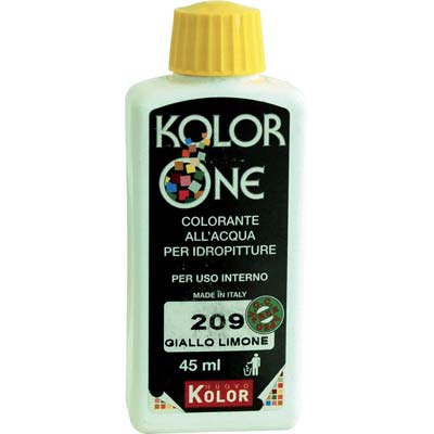 COLORANTE ACQUA KOLORONE - 209 GIALLO LIMONE ML 45