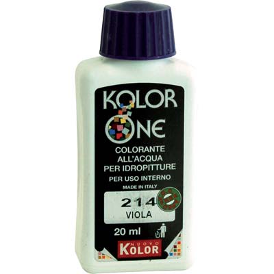 COLORANTE ACQUA KOLORONE - 214 VIOLA ML 20