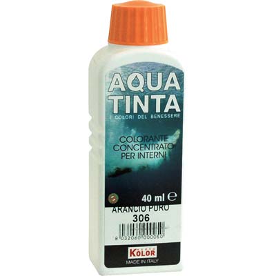 COLORANTE ACQUA AQUATINTA - 306 ARANCIO ML 40