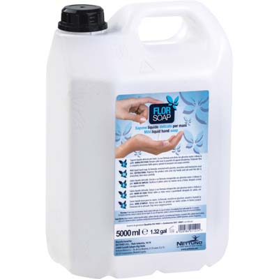 SAPONE LIQUIDO LAVAMANI FLOR SOAP NETTUNO - LT 5