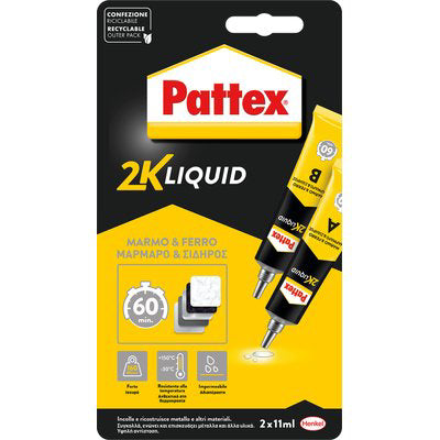 PATTEX POWER EPOXY MARMO E FERRO 60 MIN - TUBETTO 2XML 15