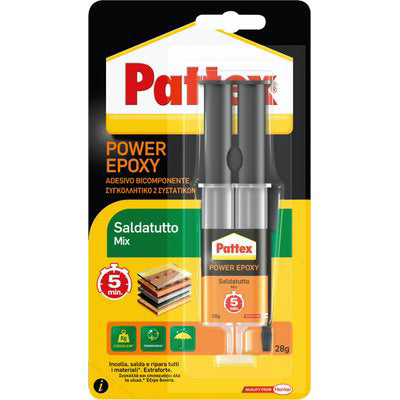 PATTEX POWER EPOXY SALDATUTTO MIX SIRINGA - GR 28