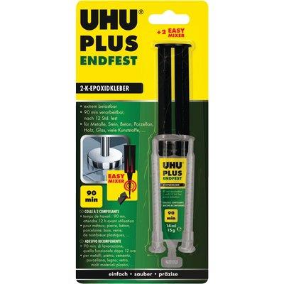 UHU PLUS 90 MINUTI VERDE - BICOMPONENTE SIRINGA ML 14/GR 15