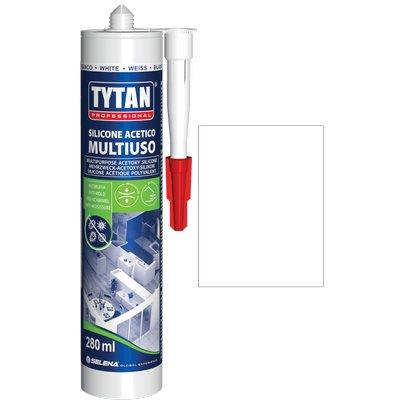 SILICONE ACETICO UNIVERSALE TYTAN - BIANCO ML 280
